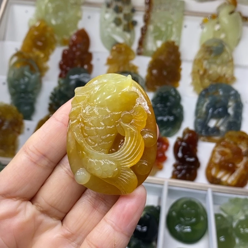 【闪购商品】未镶嵌蛇纹石玉颈饰