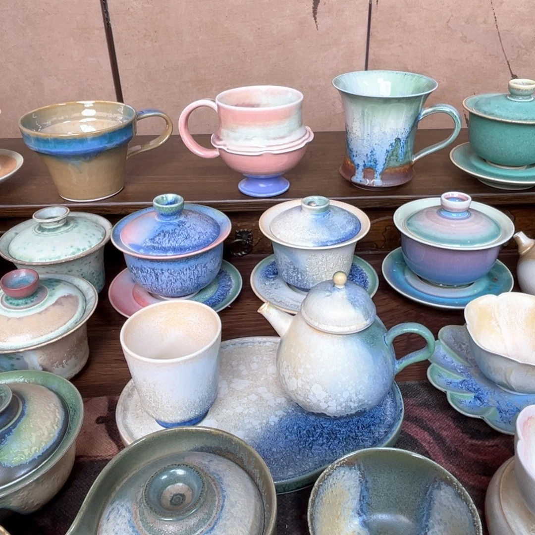 景德镇纯手工柴烧茶器