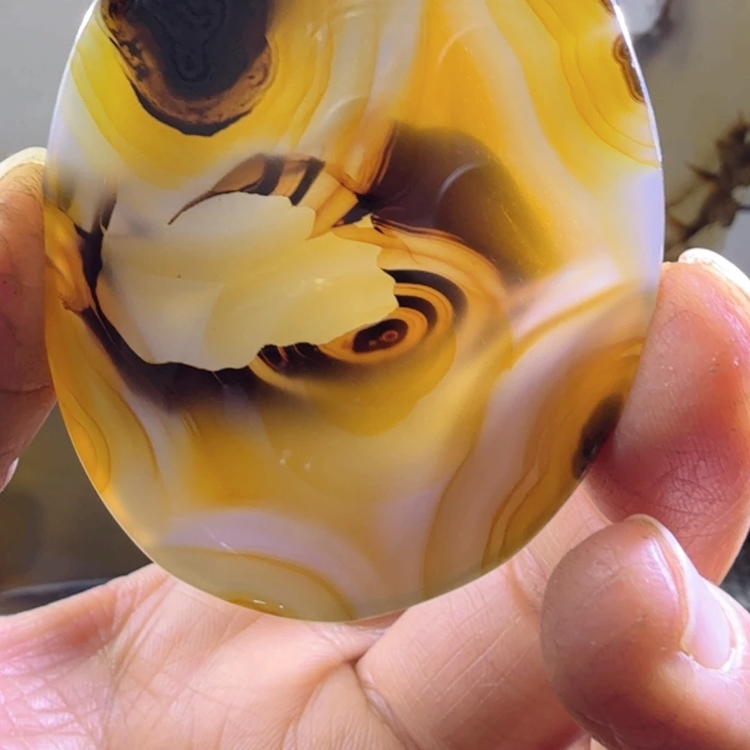 玛瑙/玉髓未镶嵌吊坠(不含链)