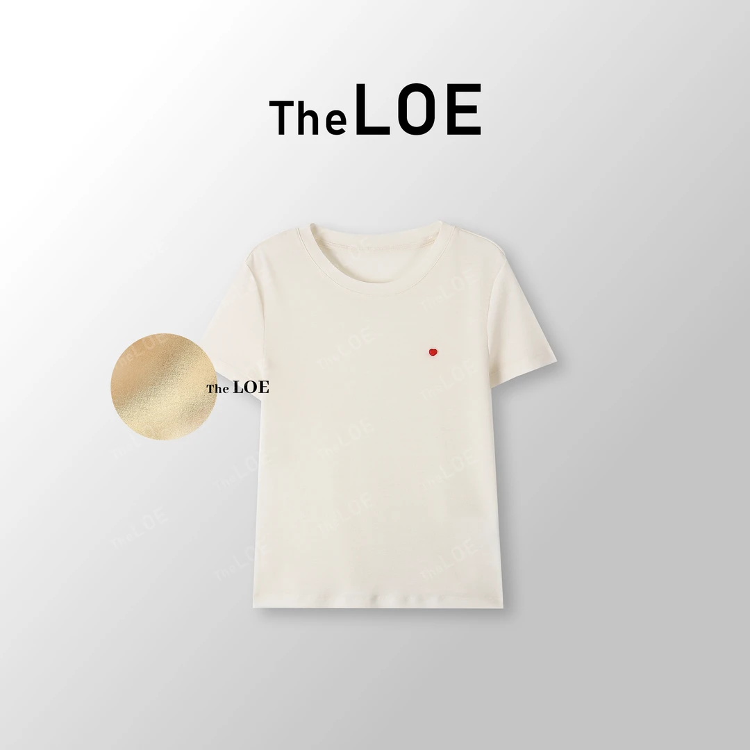 TheLOE/【小桃心】 高弹软糯肤感百搭羊毛T#02.13T-G3640