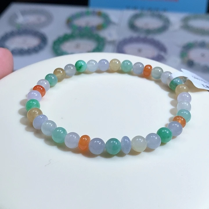 未镶嵌手串翡翠卡6