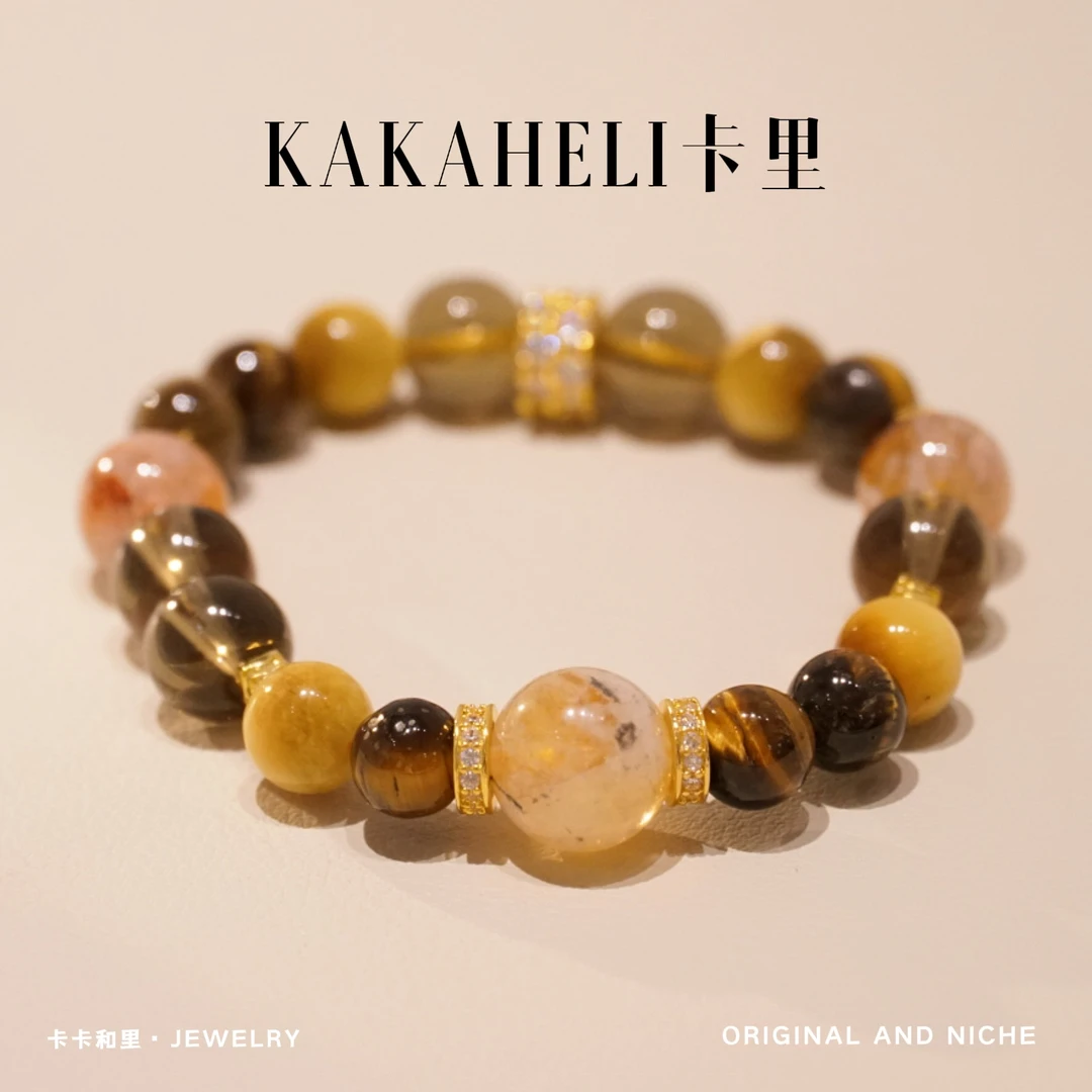 【金霸】璨光高透水晶手串 SJ859