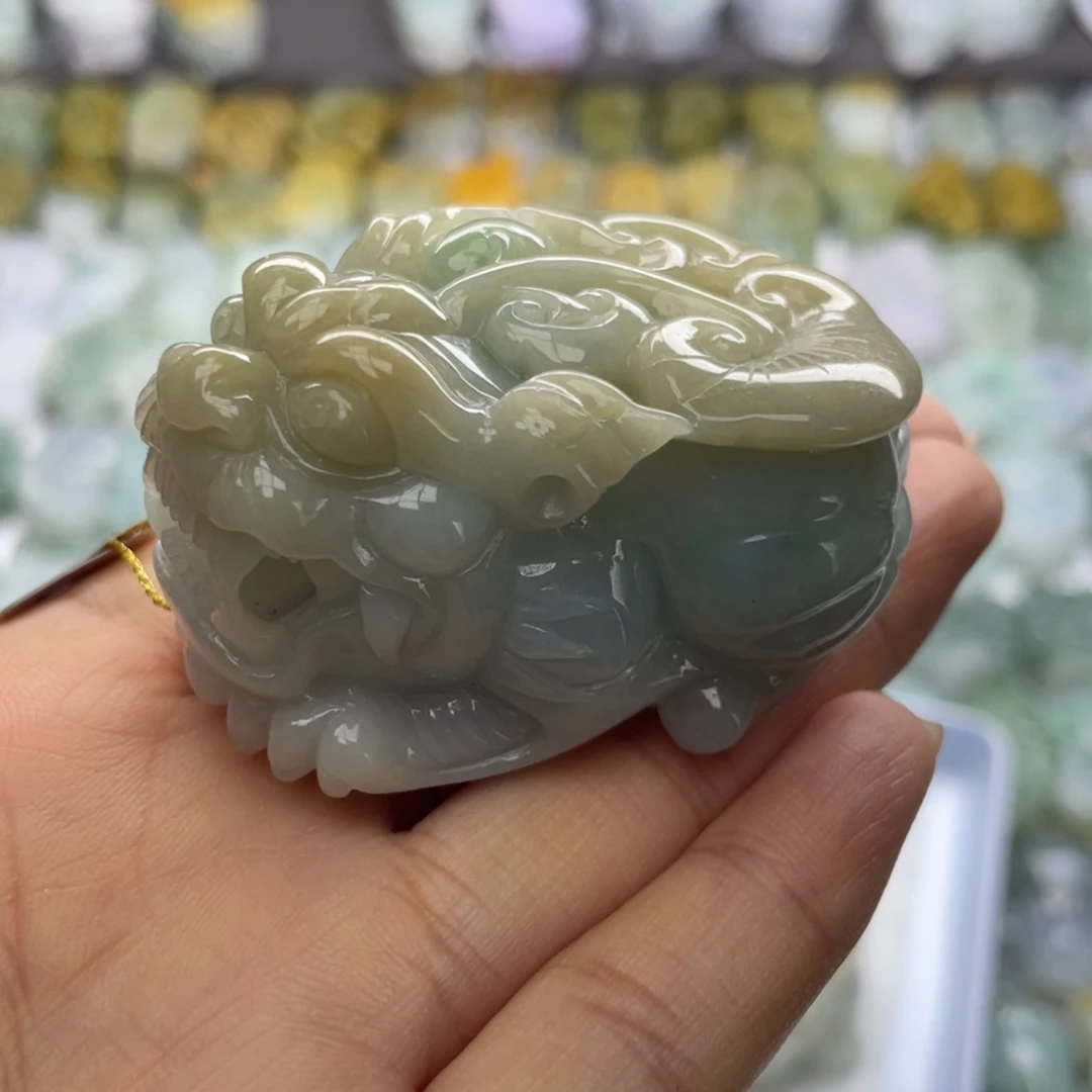 C***N颈饰未镶嵌翡翠貔貅