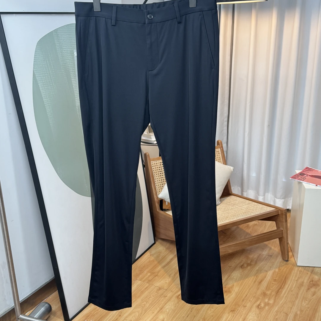 SANFOTO男士春夏商务休闲小直筒薄休闲裤