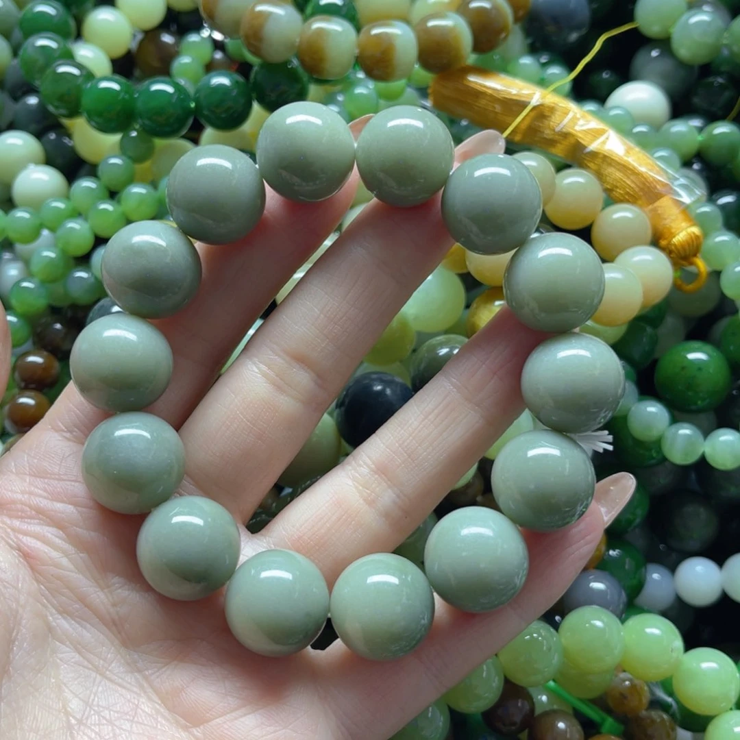 和田玉手串未镶嵌