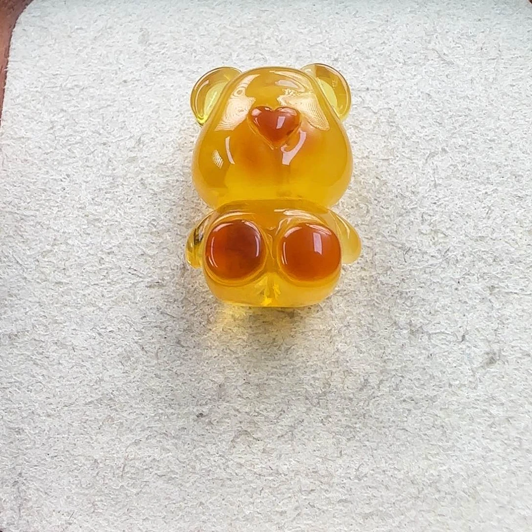 未镶嵌琥珀裸石蛋*书定制