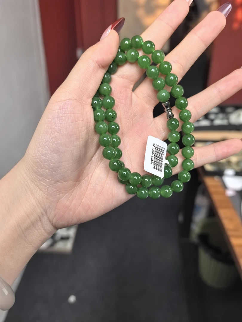 天然和田玉项链项链