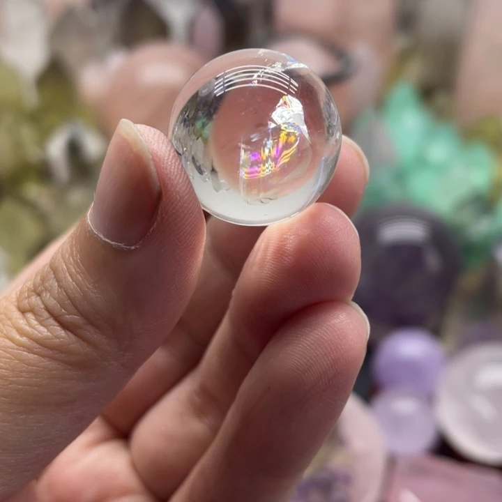未镶嵌珠宝半成品水晶30号21mm