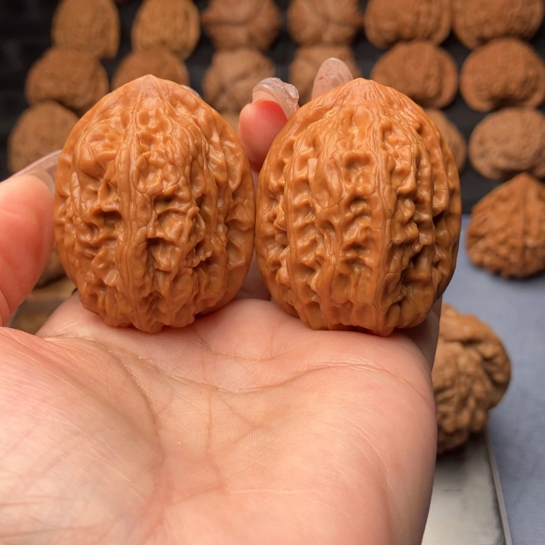 文玩核桃把件将军塌41