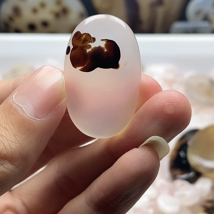 玛瑙/玉髓未镶嵌颈饰