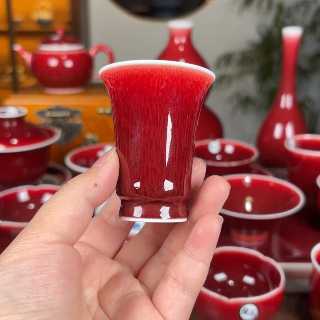 杯子景德镇高温原矿釉