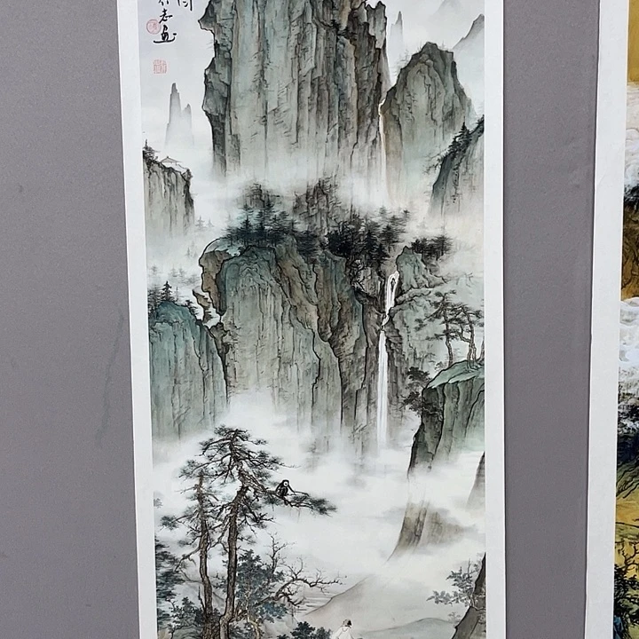 国画纯手绘国画山水画闪购链接