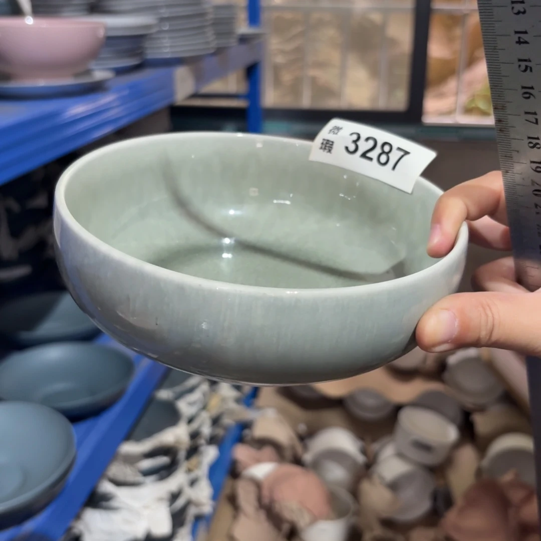 陶瓷3287 微瑕陶瓷餐具2个