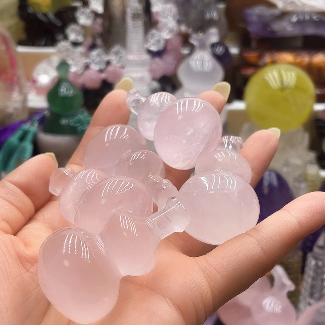 水晶珠宝半成品未镶嵌摆件