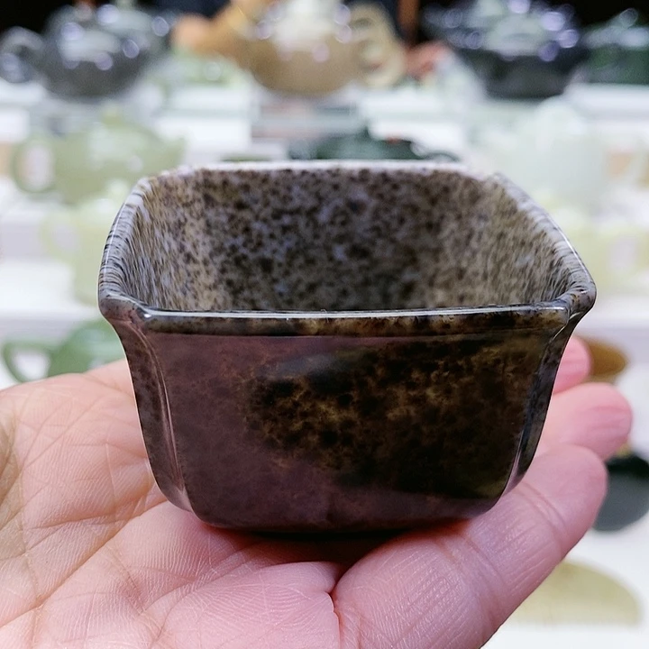 未镶嵌和田玉挂件茶杯80m l