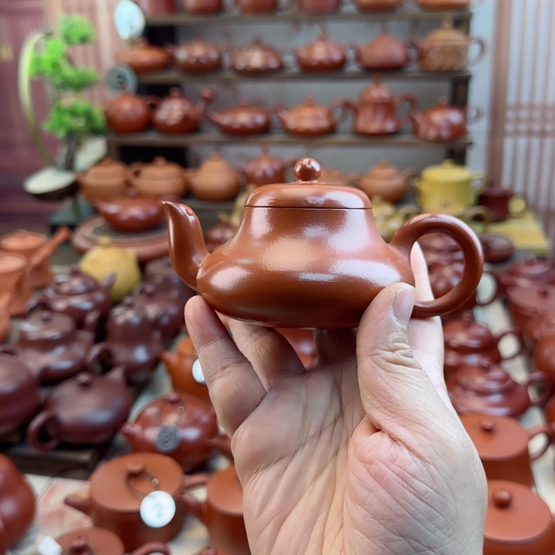 栏***板朱泥壶茶具套装家用茶具