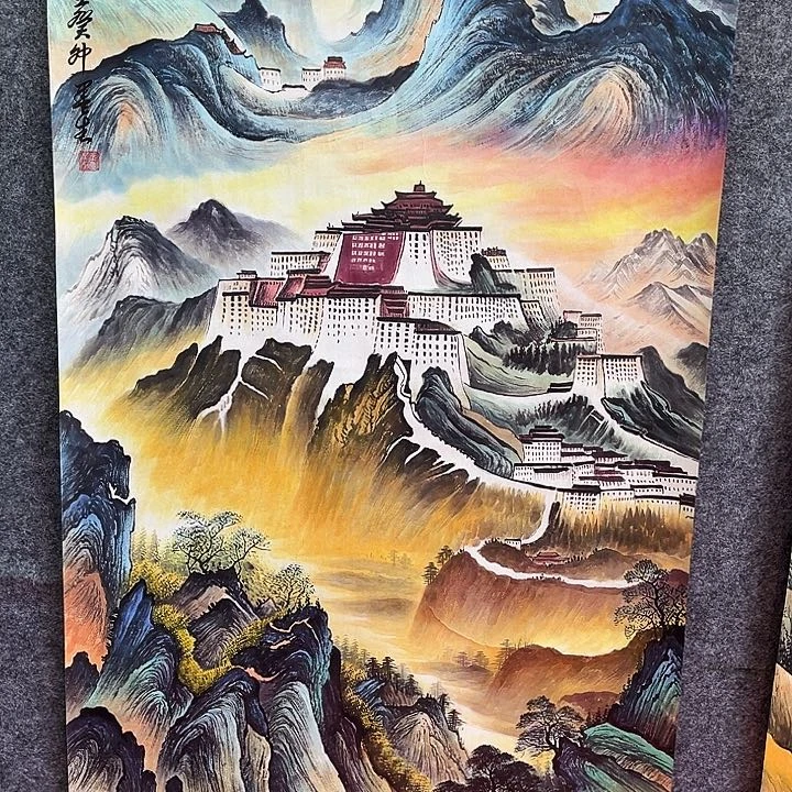 鲁岳艺术美术作品1