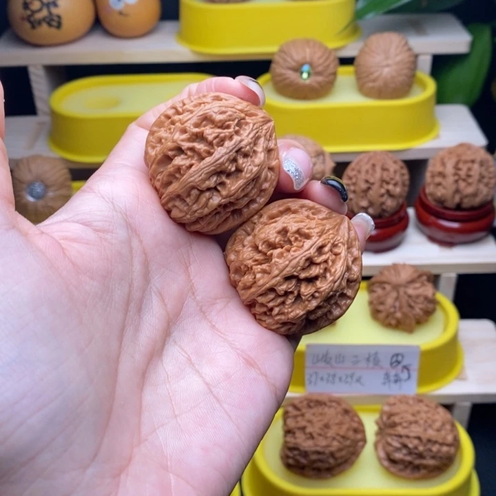 把件文玩核桃祝*好小粗筋37精配