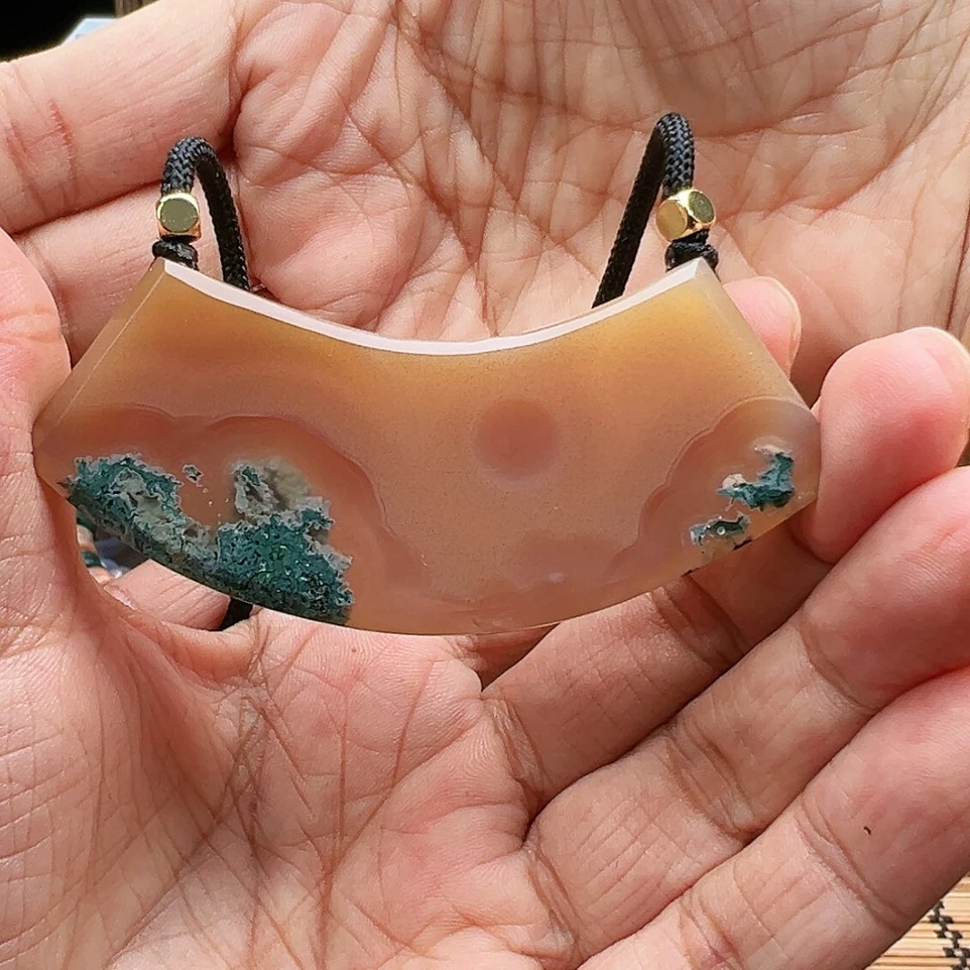 未镶嵌玛瑙/玉髓珠宝半成品