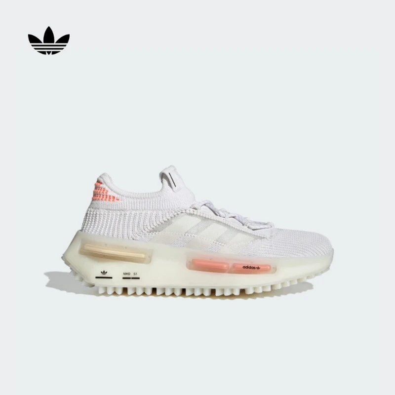 adidas阿迪达斯三叶草女款欧若风经典boost运动鞋NMD_S1 W HQ4465