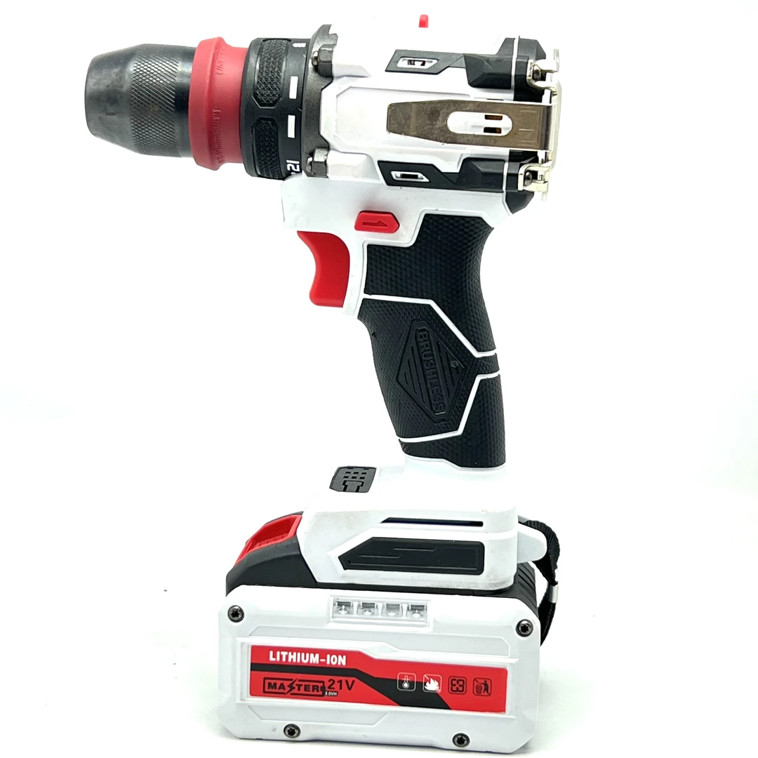 纯铜无刷手电钻两用双头怪多功能锂电起子机一电一机