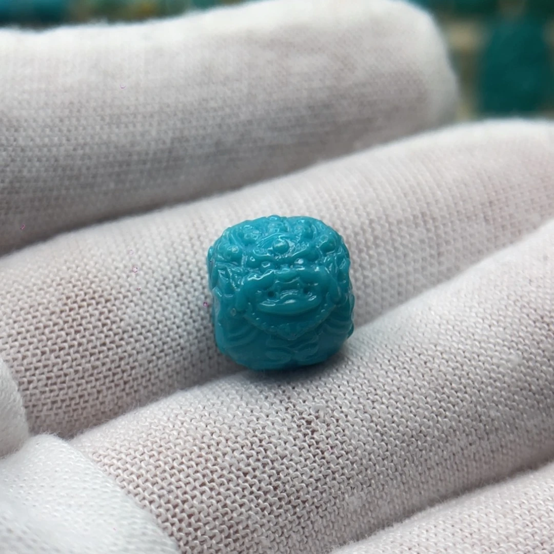 未镶嵌绿松石颈饰卡11.7-10.3