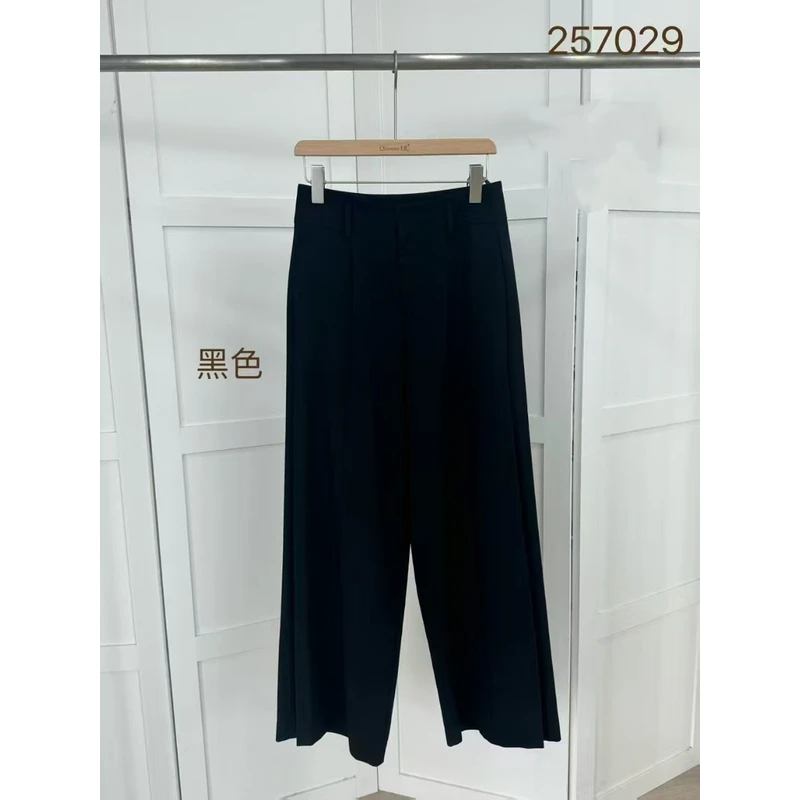 【锦衣服饰】QM 257029（7029）显瘦高腰直筒裤