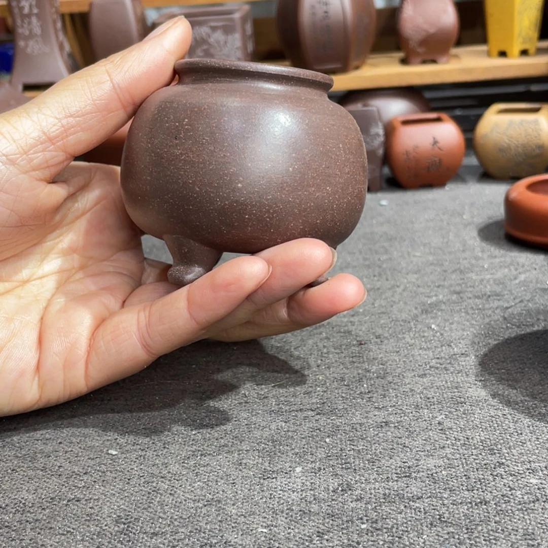 紫砂茶案紫红色或