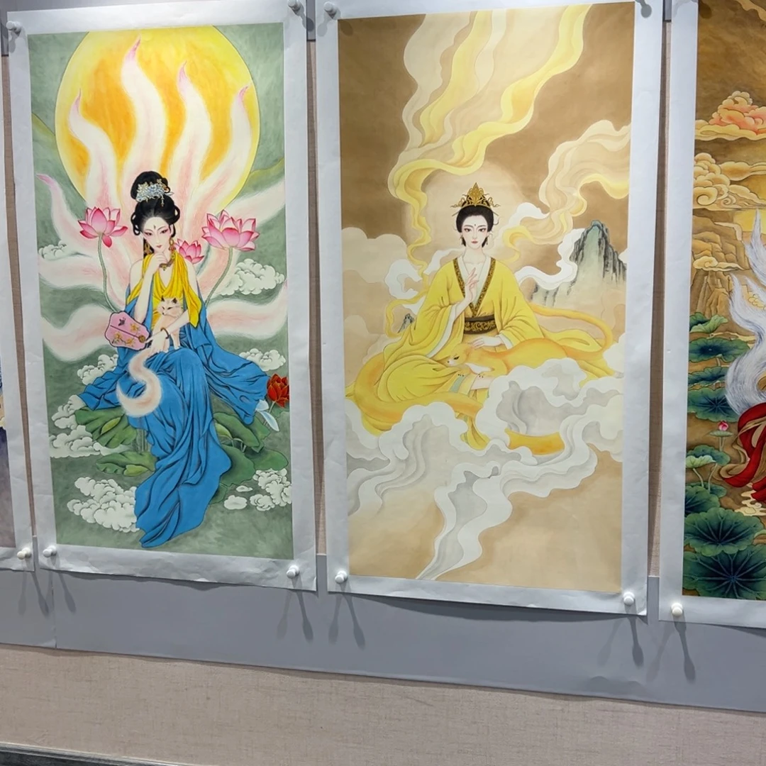 国画李健健康康快快乐乐