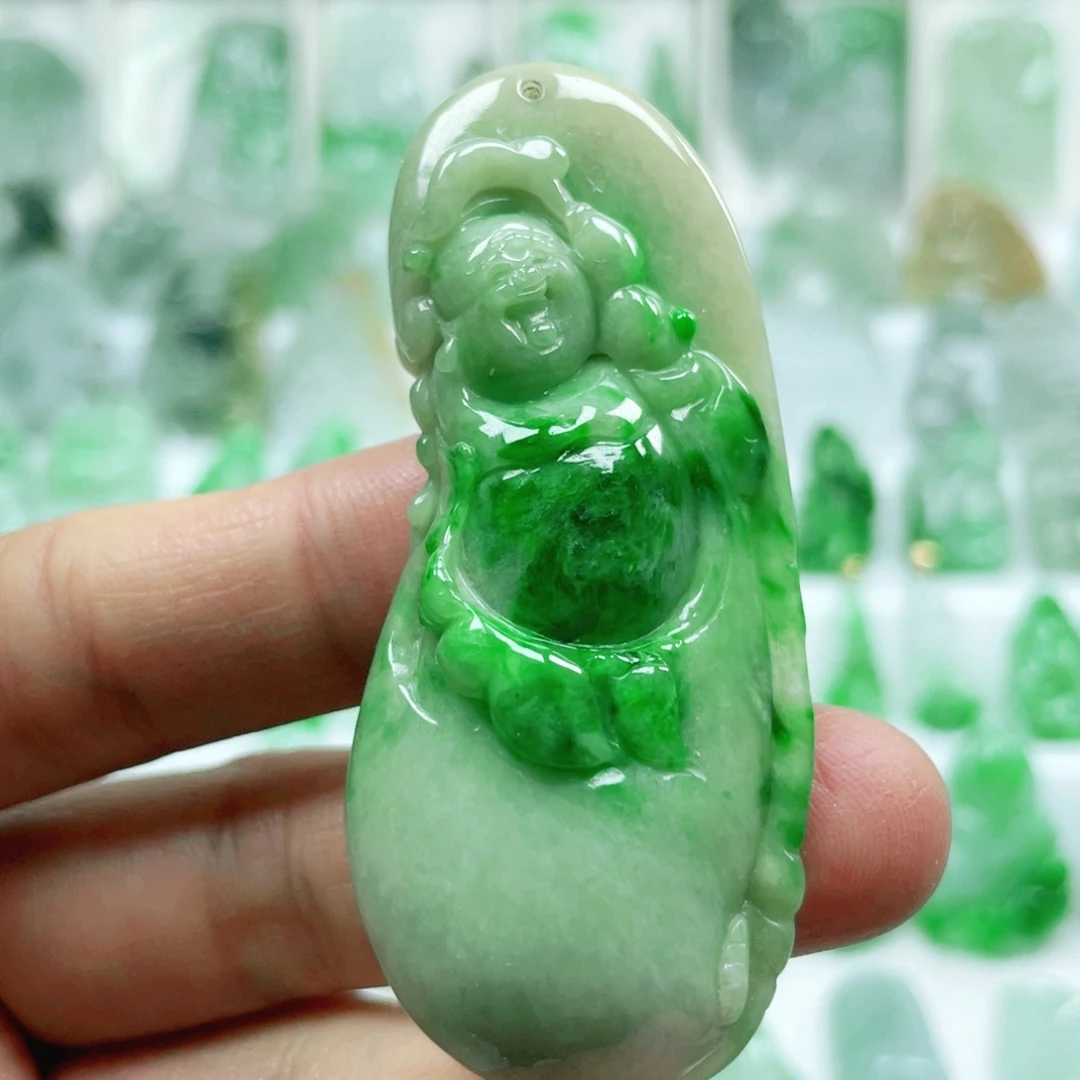 翡翠吊坠(不含链)未镶嵌