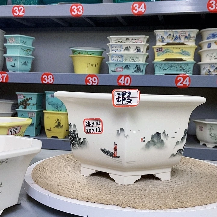 紫砂花瓶紫砂花盆