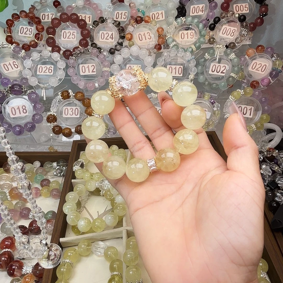 银S925镶嵌手链水晶8888999