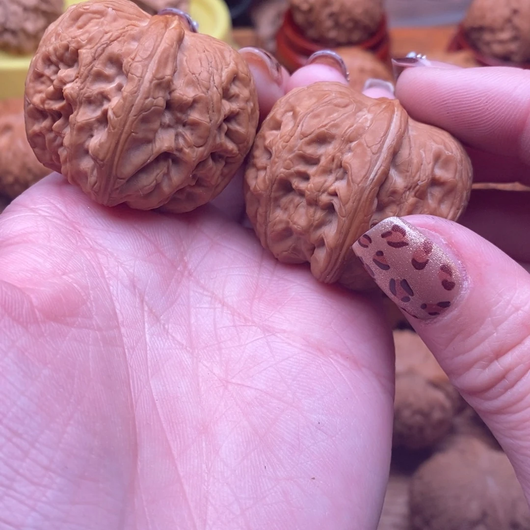 文玩核桃把件忠*元宝40