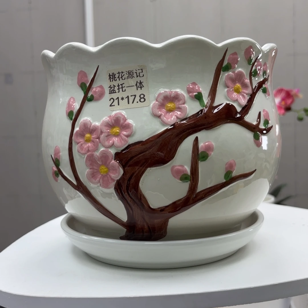 @夏西陶瓷花盆@@5835296