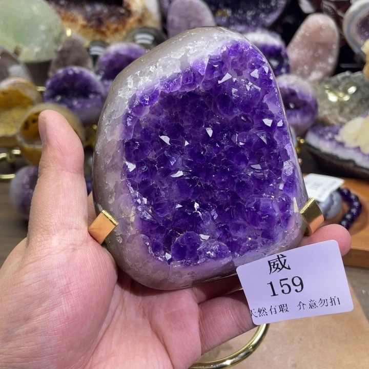 未镶嵌水晶珠宝半成品