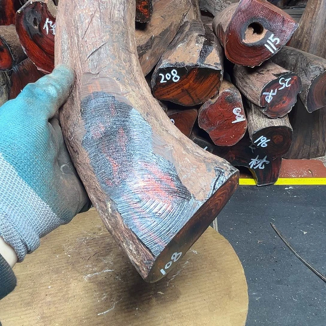 零***灯檀木大红酸枝交趾黄檀