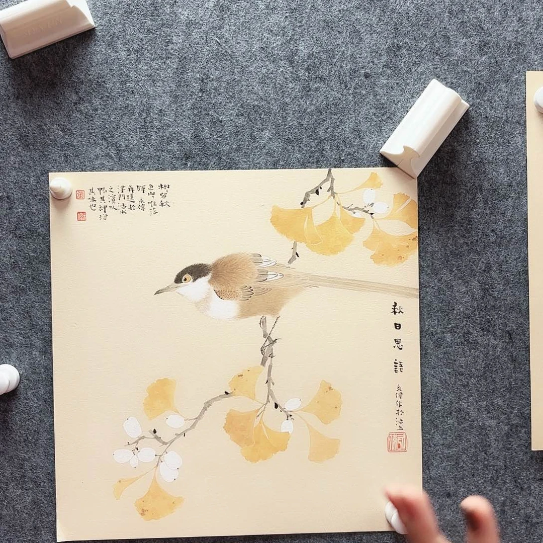 国画张永伟老师福利作品