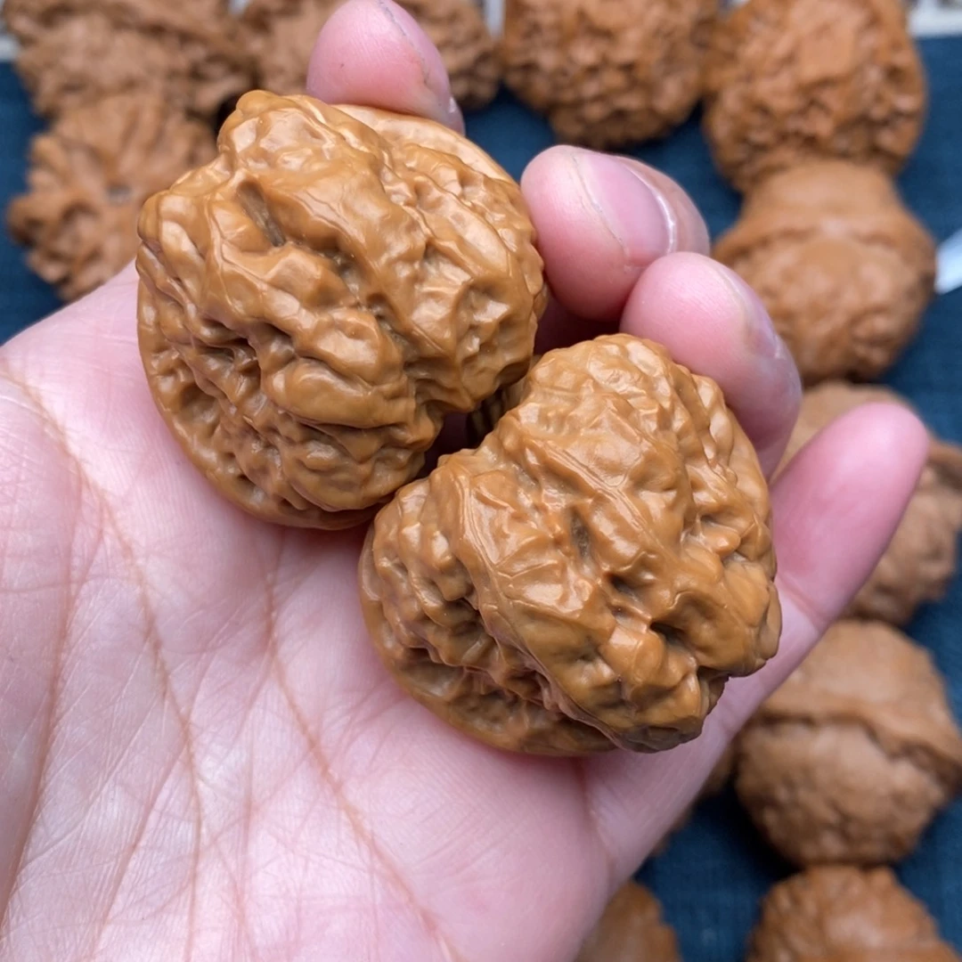 文玩核桃把件38精品大肚开背蛙