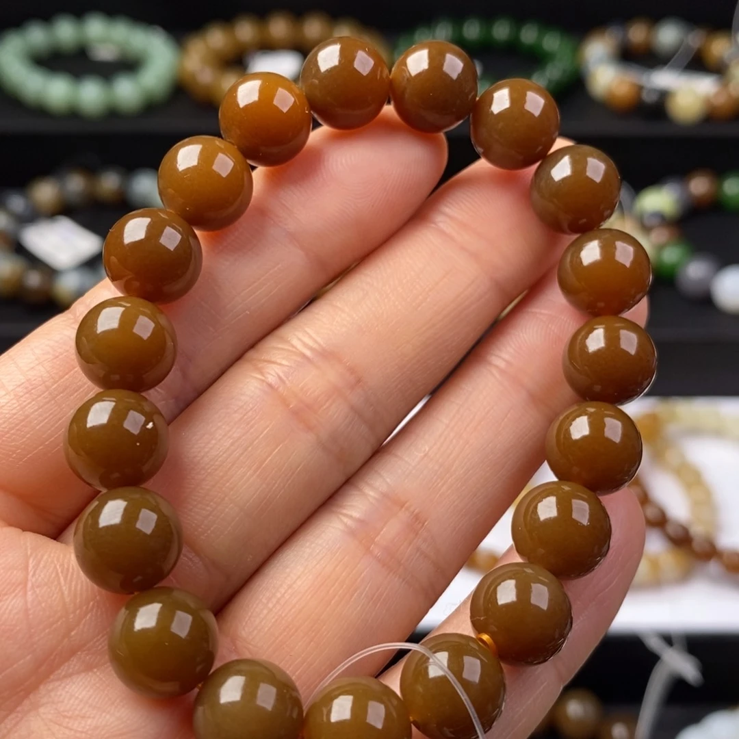 和田玉手串未镶嵌