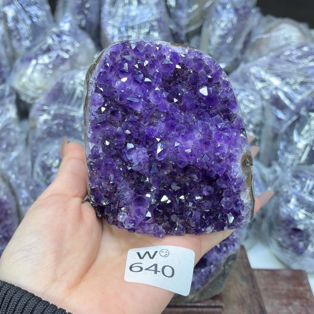 未镶嵌摆件紫晶紫水晶