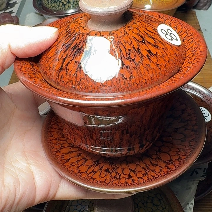 茶盏86 坚记茶盏摆件