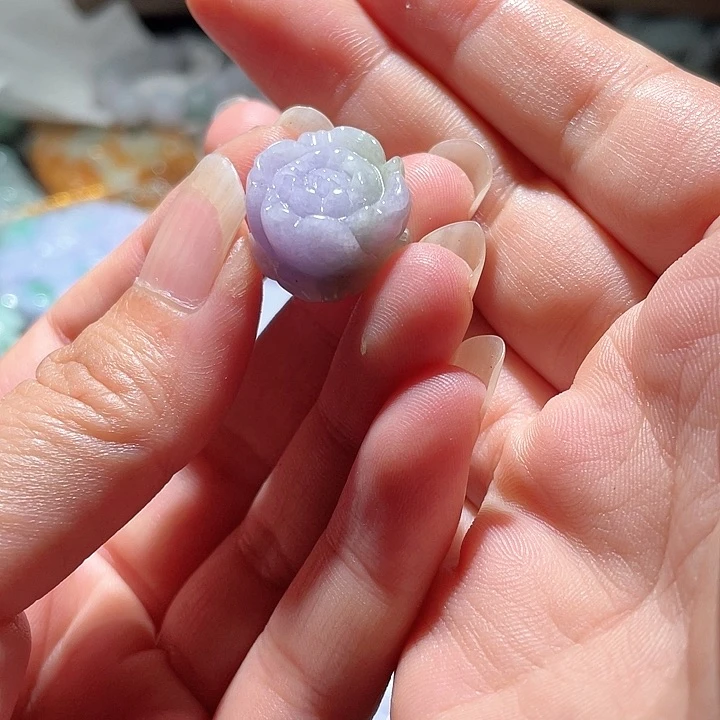 翡翠未镶嵌颈饰天然