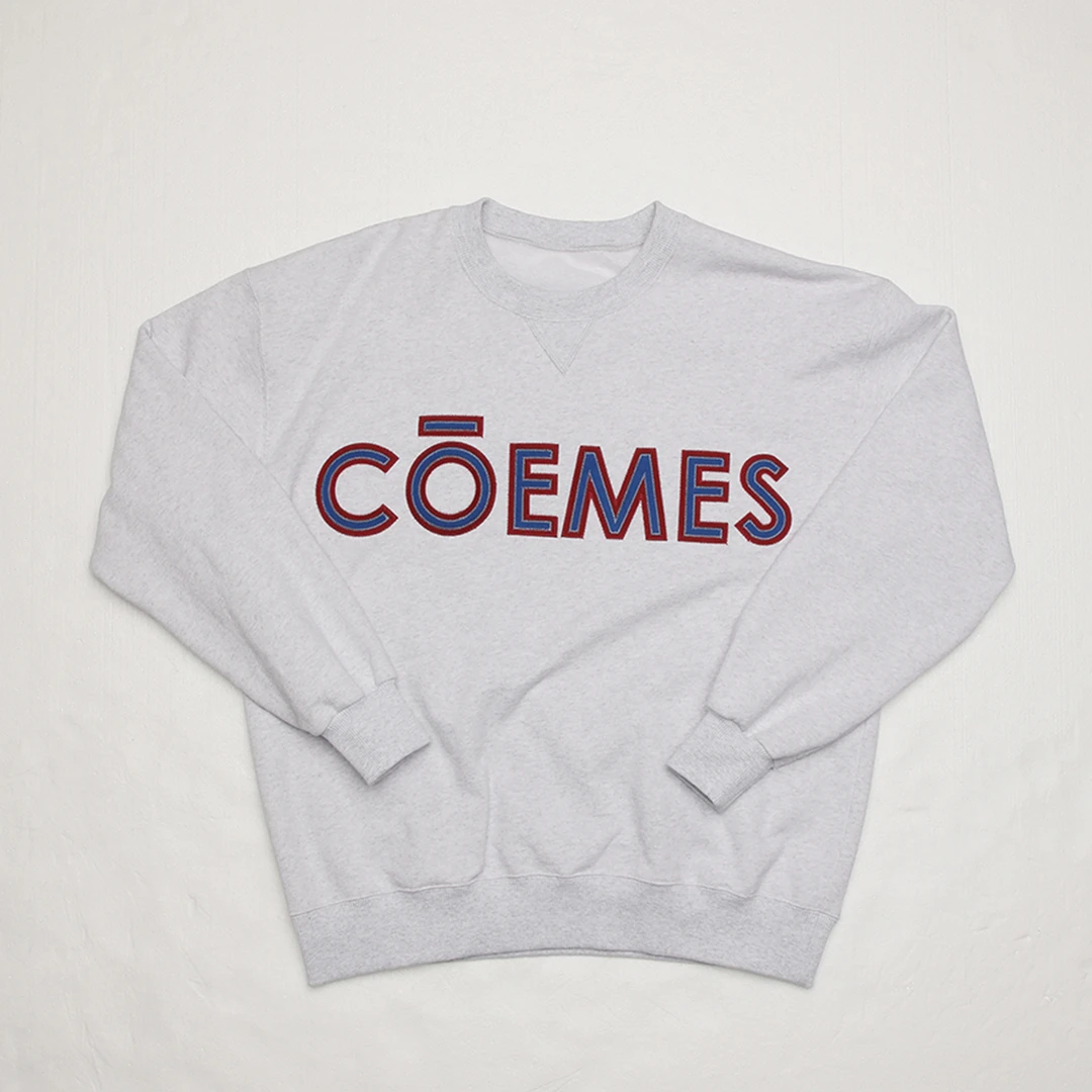 CŌEMES设计师品牌 25早春 LOGO圆领卫衣 DSC买手店 BY5C13013