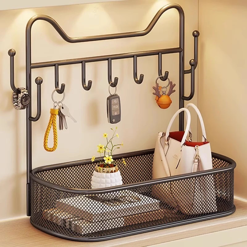 钥匙收纳入户门口玄关放钥匙置物架摆件鞋柜上饰品杂物放置架客厅
