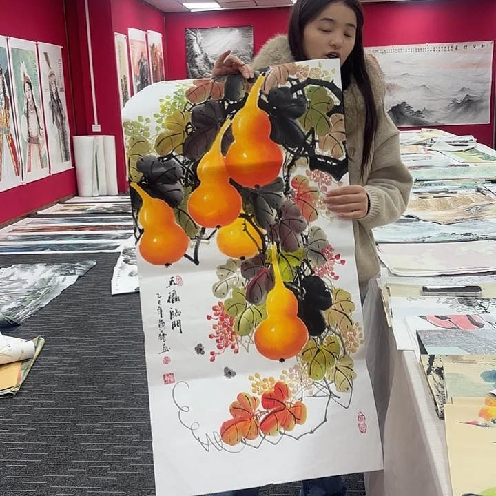 国画国画作品纯手绘