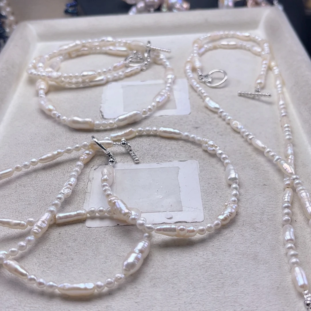 套装未镶嵌淡水珍珠【纯恬】多样性发货