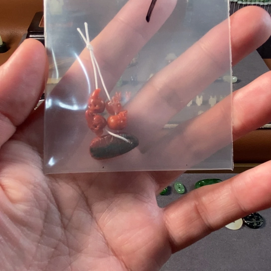 鲸***和田玉未镶嵌挂件