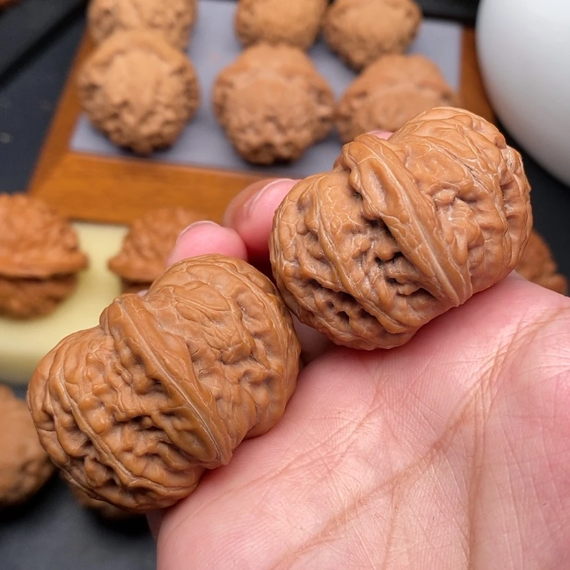 【闪购商品】文玩核桃把件元宝全品41