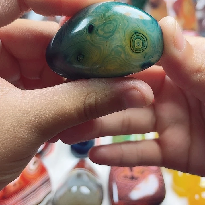 玛瑙/玉髓未镶嵌耳环