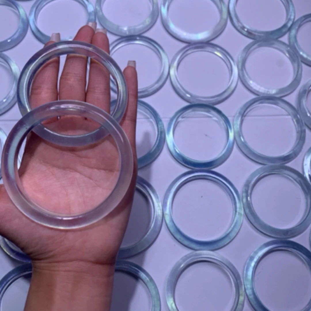 海蓝宝手镯【默认微瑕】多样性发货